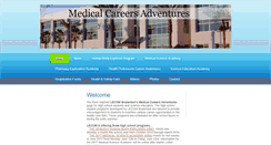 Desktop Screenshot of medicalcareersadventures.com